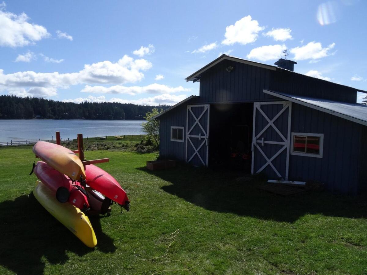 Oceanfront Studio/Loft: Alpacas, Oysters & Kayaks 雪尔顿 外观 照片